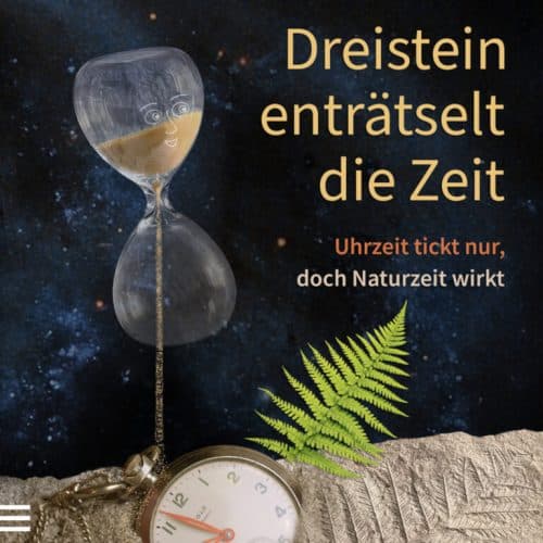 Einstein hatte damit recht, dass Zeit eine Illusion und relativ ist. Aber er sprach von der Zeit der Physik, nämlich der Uhrzeit, die nicht die Zeit der Natur ausdrückt. Mit dieser Vereinfachung hat die Physik die Zeit erst verschlüsselt und ihr den Mythos eines Rätsels auferlegt. Daraus resultieren Paradoxien wie Quantenunlogik, Zeitreisen und Energie aus dem Nichts. Die Zeit der Natur entsteht jedoch als Zeitpfeil durch Energieereignisse, gespeist von der Sonne. Das Buch durchleuchtet das gestaltende Wesen der Zeit und skizziert ein völlig neues Weltbild. Dreistein verkörpert diesen neuen Zeitgeist. Buch: 328 Seiten, Text mit Fotografien, Darstellungen und 22 Cartoons Autor: Helmut Tributsch Sprache: Deutsch Format: 17 x 23 cm, ca. 690 g Softcover ISBN: 978-3-903274-30-3