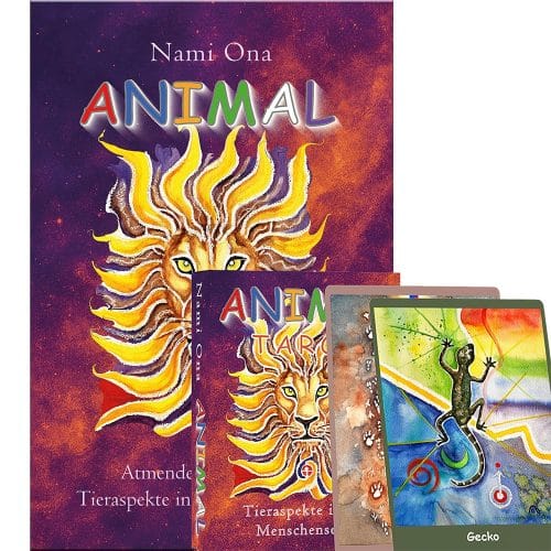 Animal Vorteilsset - Ratgeberbuch+Orakelkartenset von Eva Spreitzhofer