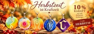 5 Perlmutt Anhänger mit den Symbolen von Antares, Hildegard von Bingen, Anda Te und 2 Werner Neuner Kraftsymbolanhänger